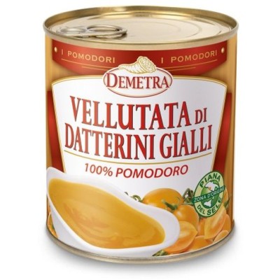 Geltonųjų Datterini pomidorų tyrė, DEMETRA, 800 g